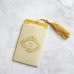 Velvet Invitation with Velvet Pocket Wedding Card with Tassel